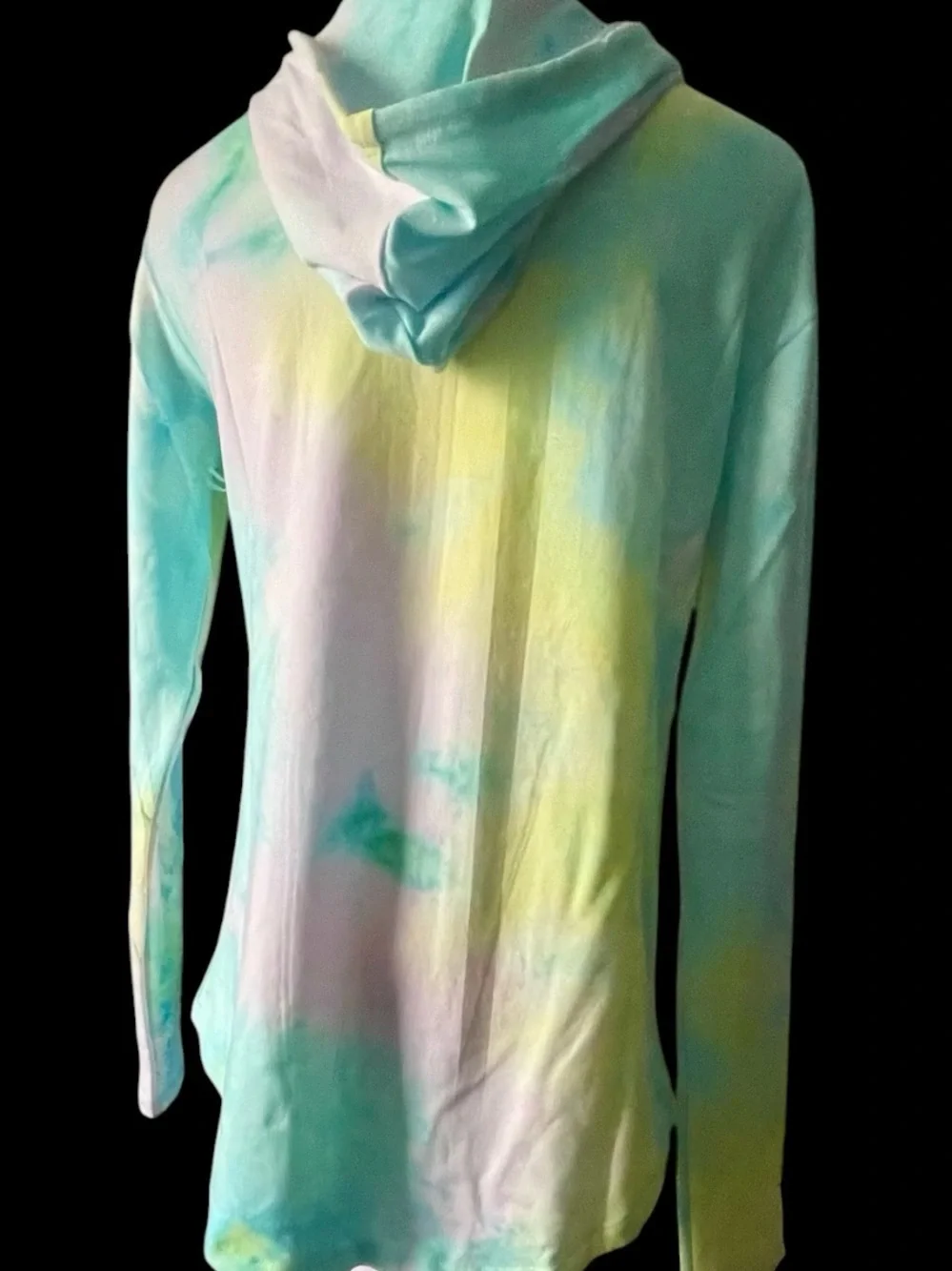 Rose Velvet Tie Dye Hoodie & Shorts Lounge Set NWT S–L